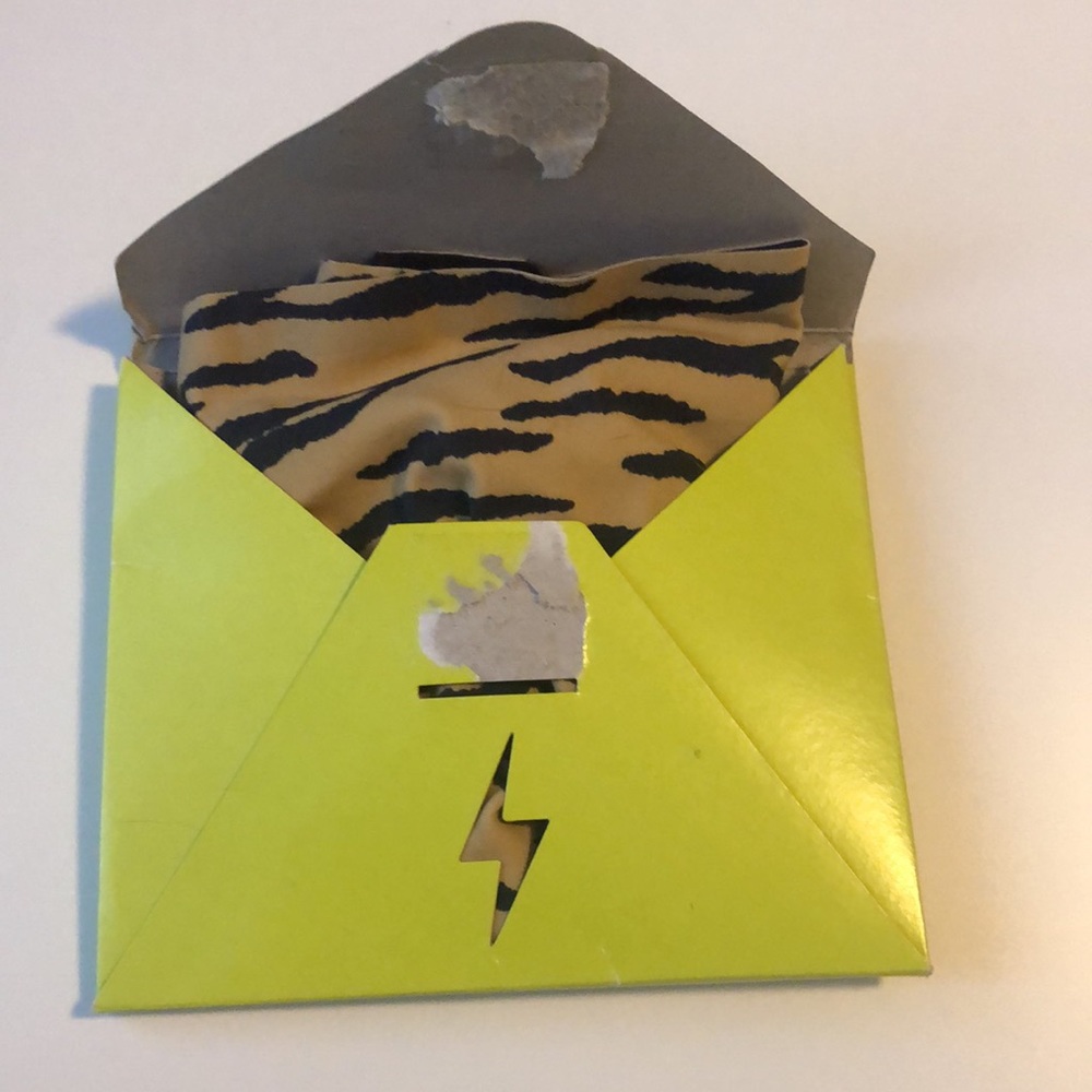 BNIB EBY Tiger Print Thong 2x